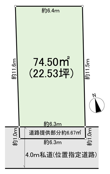 物件画像 東京都足立区西新井５丁目の土地