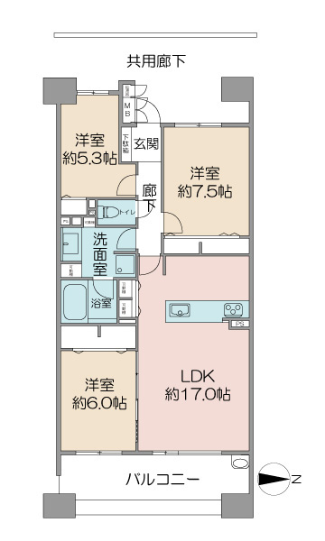 物件画像 ｉｎ　ｔｈｅ　Ｐａｒｋ荻窪サウステラス・シーズンテラス