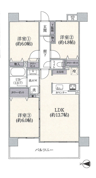物件画像 クリオ綱島十番館