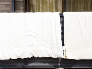 ファブリック類もしっかりお手入れ