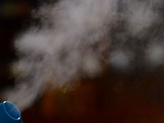 加湿でウイルスが生存しにくい環境を