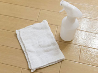 こまめなお掃除で室内を清潔に