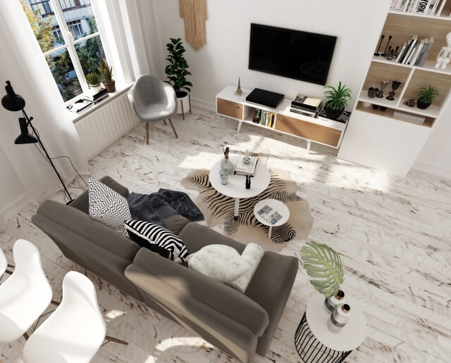 リフォームすることなく室内を広く見せるコツ