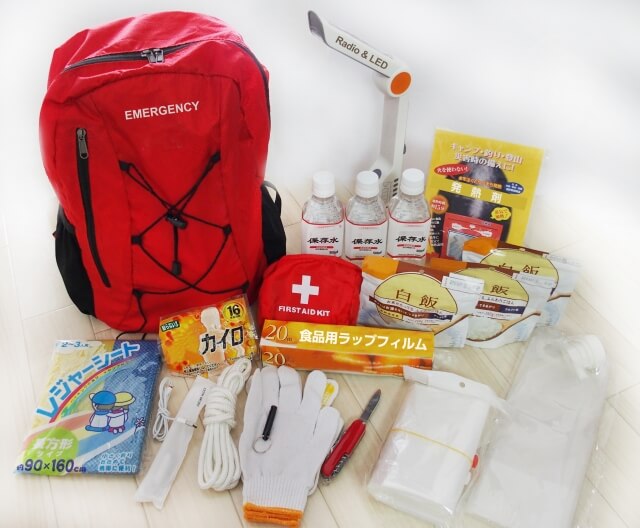 非常用持ち出し袋に入れておきたい必需品