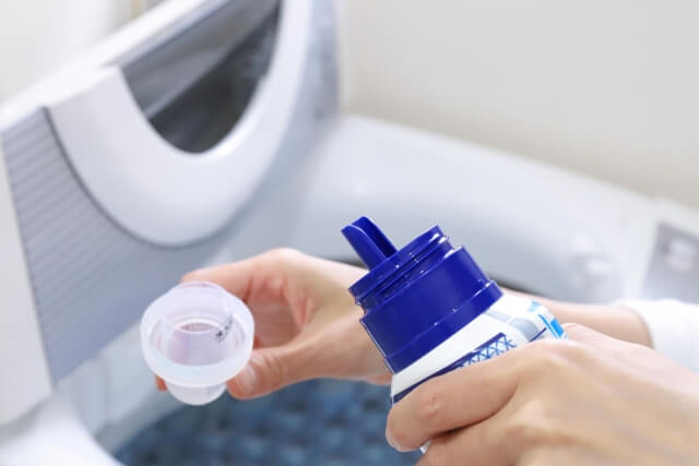 ニオイ対策は温水、酸素系漂白剤、柔軟剤