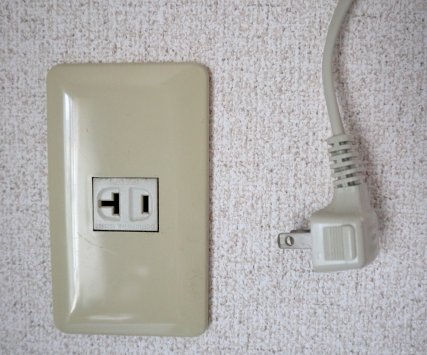 終わったら、作動確認と電源プラグを抜く