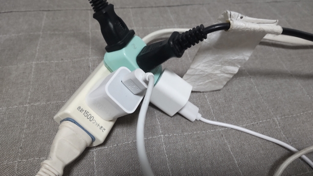 ゆるみを助長するタコ足は、やっぱり危険！