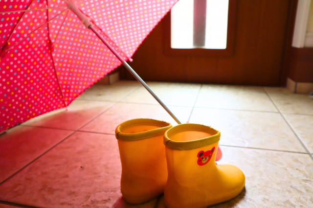 濡れた傘・靴は、人にも住まいにも悪影響