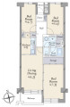 東陽町公園ハイツ壱番館間取り図