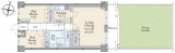 藤和仙川コープ間取り図
