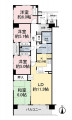 ライフピア流山平和台間取り図