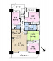 ペルル西千葉壱番館間取り図