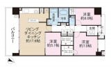 オーベルグランディオ湘南平塚間取り図