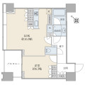 シティタワー麻布十番間取り図