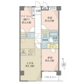 グランデール三ノ輪間取り図