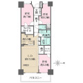 レコシティ・グランデ間取り図