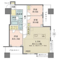 エクラスタワー武蔵小杉間取り図