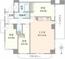 調布パークホームズ間取り図