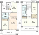 長峰杜の三番街壱号棟間取り図