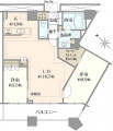芝浦アイランドケープタワー間取り図