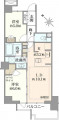 シティハウス文京茗荷谷間取り図
