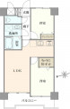 セザールお花茶屋間取り図