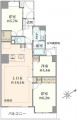 セレナハイム立川スクエアコート間取り図