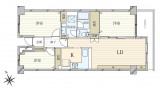 ガーデンプラザ柴又弐番館間取り図