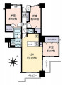 川口パークタワー間取り図
