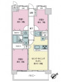 ライオンズガーデンシティ本八幡間取り図