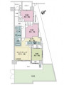 レクセルガーデン調布間取り図
