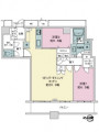 ＣＨＩＢＡ　ＣＥＮＴＲＡＬ　ＴＯＷＥＲ間取り図