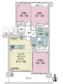 ヒルズ戸塚ヴェルデスクエア間取り図