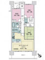 レクセルマンション幕張ブリーズ間取り図