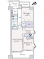 ライオンズスクエア小石川後楽園間取り図