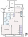 ライオンズマンション神楽坂間取り図
