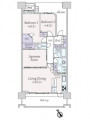 ライオンズマンション西船橋シティ間取り図