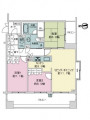 クリオ南千住壱番館間取り図
