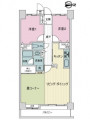 ライオンズガーデン五反野間取り図