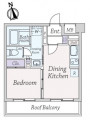 ライオンズマンション新富町間取り図