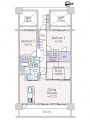 クリオレジダンス東京間取り図