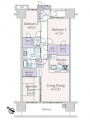 東京フロントコート間取り図