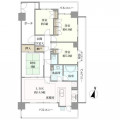 ライオンズ小田急相模原アクアルーナ間取り図